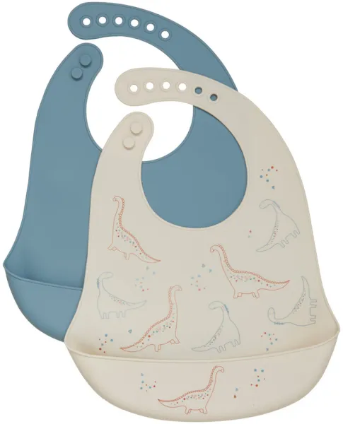 Silikoninen ruokalappu (2-pakkaus) - 419 - ONESIZE