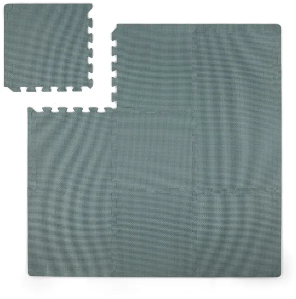 Vaaleansininen vaahtoleikkialusta