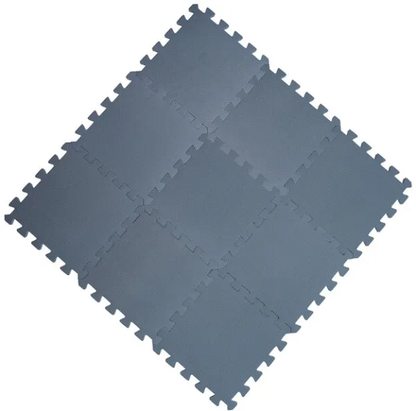 Vaahdoleikkimatto Bekids, Harmaan sininen 9 kpl