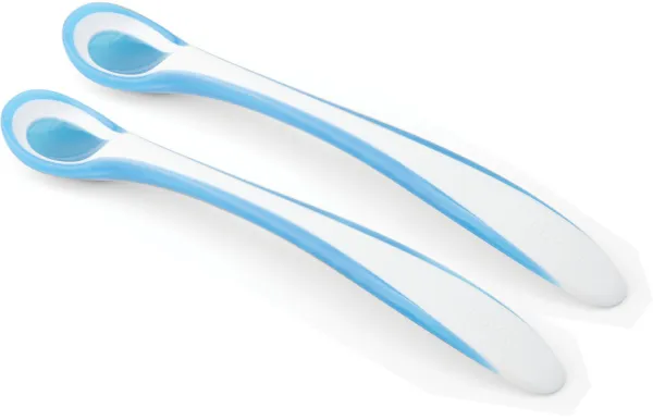 EasyEating sininen - 2 lämpöherkkää lusikkaa